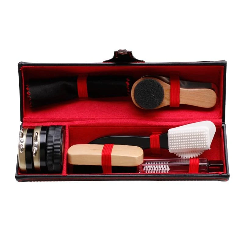 Comfortable Set Limpiabotas Cuero 9pcs Fine Crafted