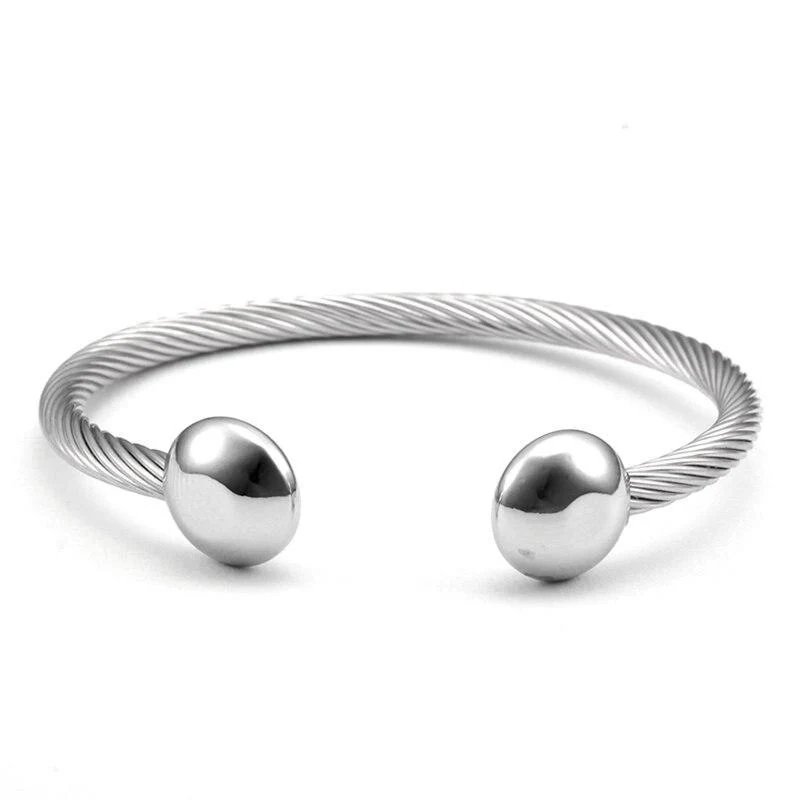 World-Class Thomas Pulsera de acero inoxidable Long-Lasting