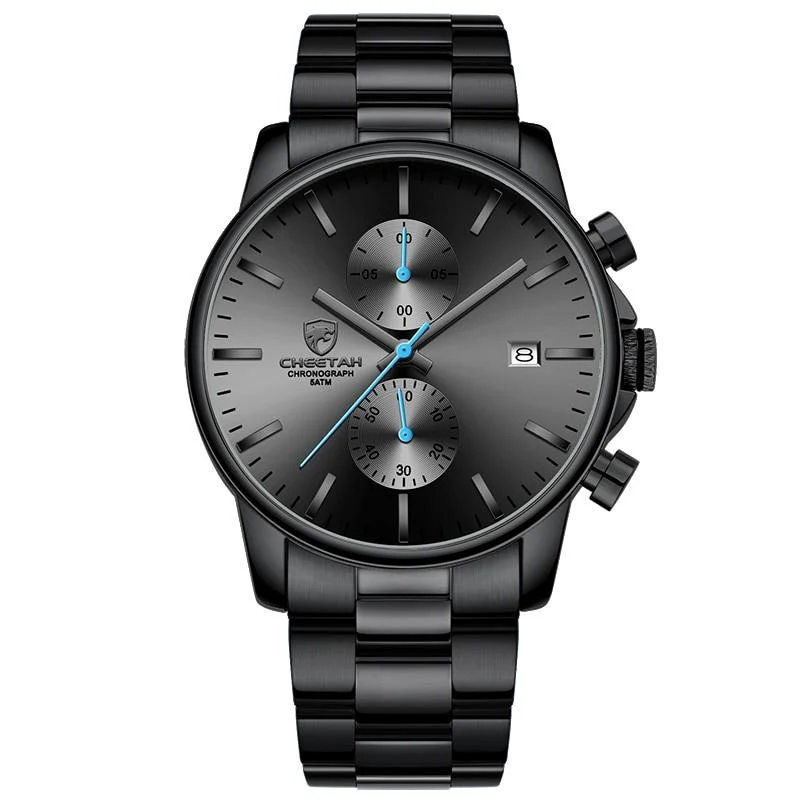 Certified Nicolas Reloj cronógrafo minimalista Sophisticated