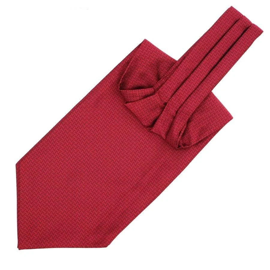 Pure Corbata Ascot Sólida Estampada Fashionable