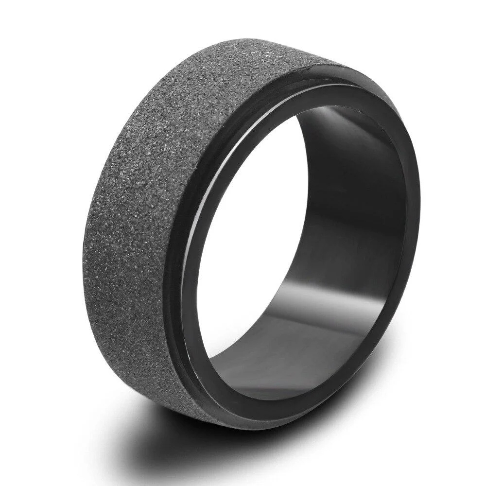 Advanced Anillo giratorio macizo de superficie rugosa Original