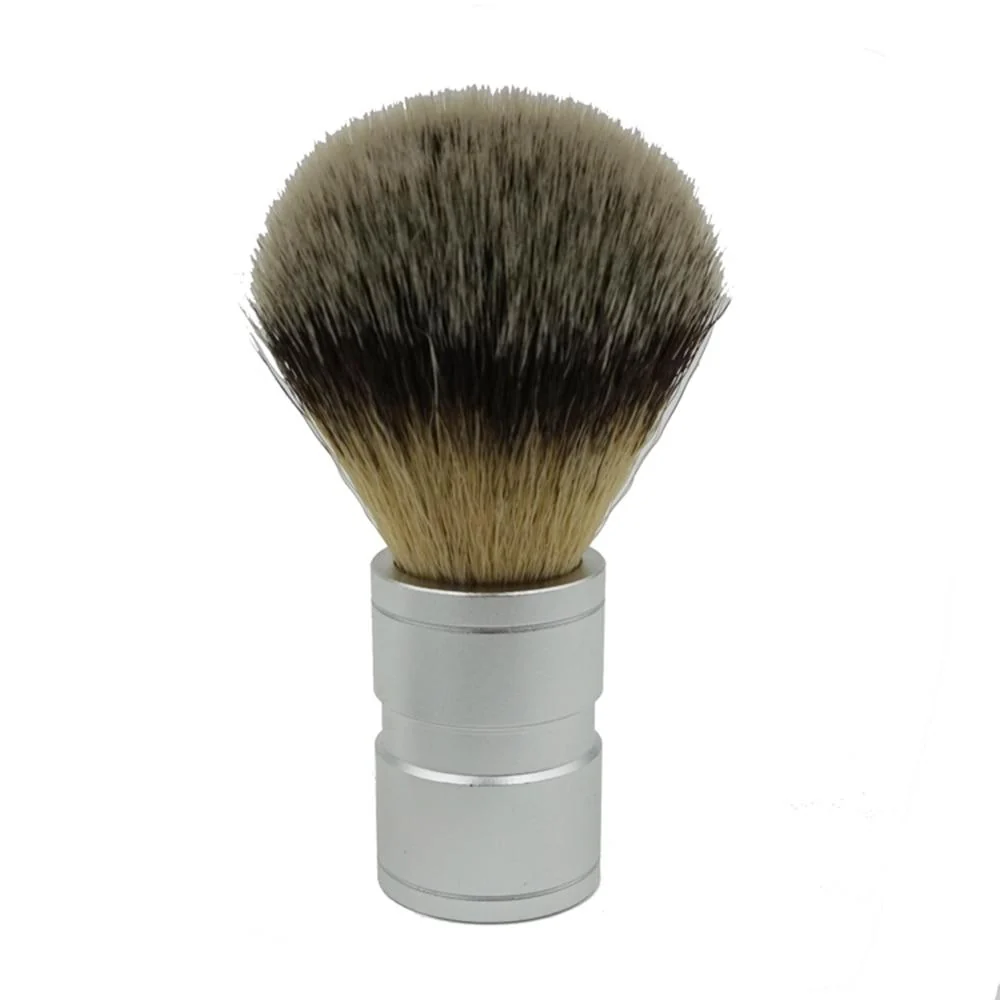 Dependable Brocha de afeitar con mango de acero inoxidable Premium Material