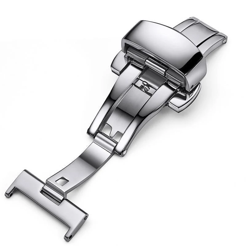 Premium Cierre desplegable con doble pulsador de acero inoxidable 316L Efficient