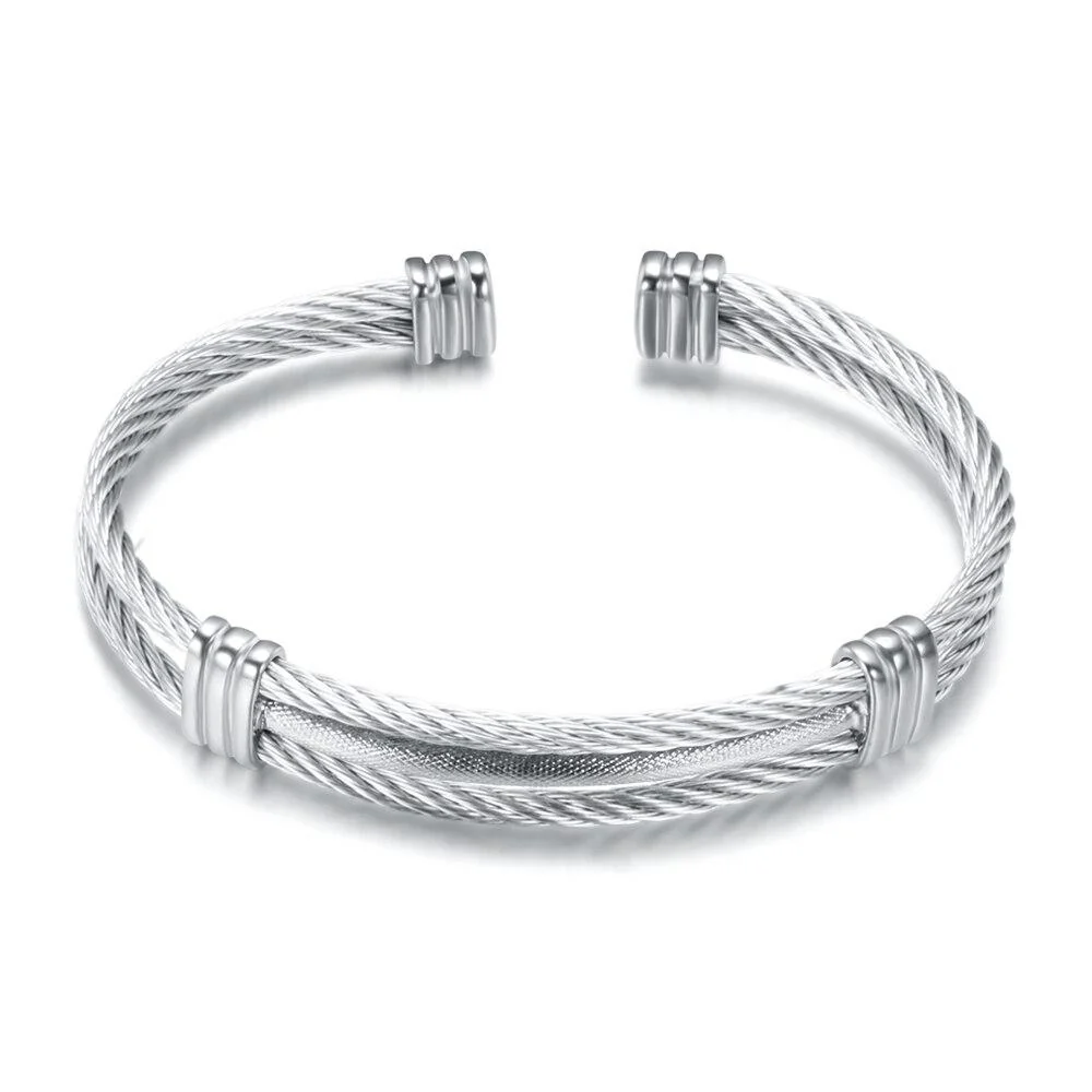 Modern Arjen Pulsera brazalete de metal Fine Crafted