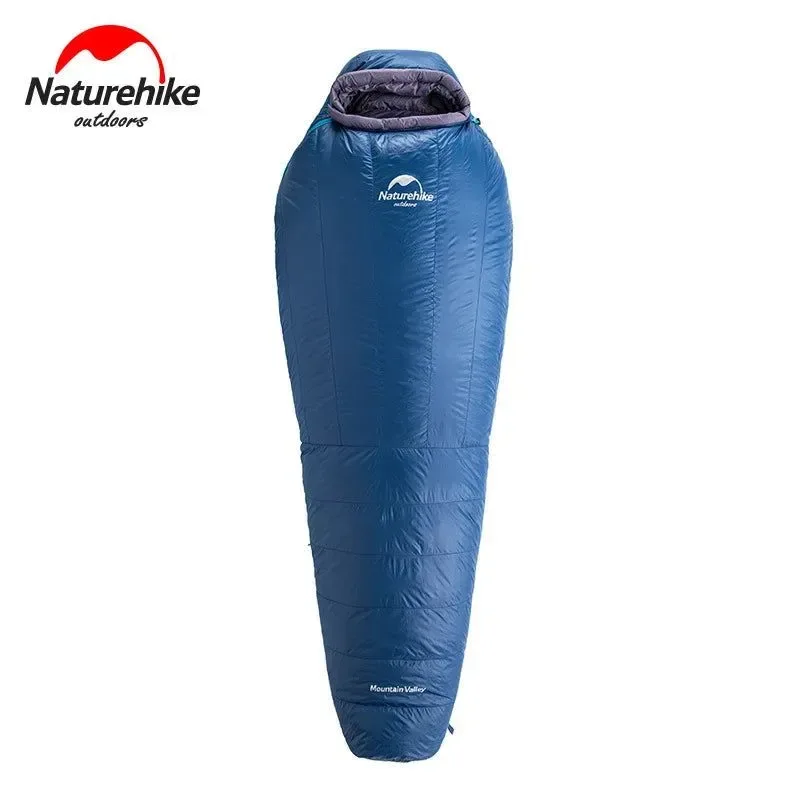 Pure Saco de dormir de plumón mejorado - Saco de dormir tipo momia engrosado con 90 de plumón Versatile