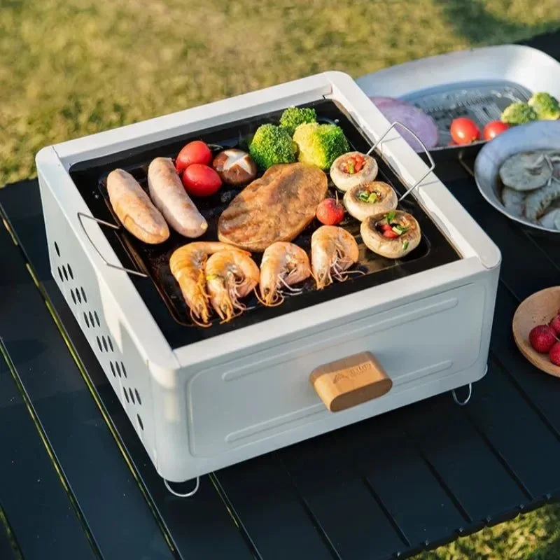 High-Performance Estufa de barbacoa para exteriores Estufa de camping para preparar té estufa de carbón para interiores Genuine