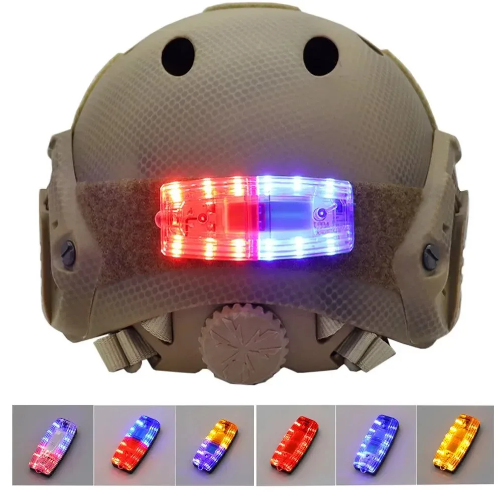 Innovative Casco táctico FAST MICH luz intermitente de seguridad luz de señal de supervivencia lámpara de ciclismo equipo para exteriores para caza senderismo y ciclismo. Practical