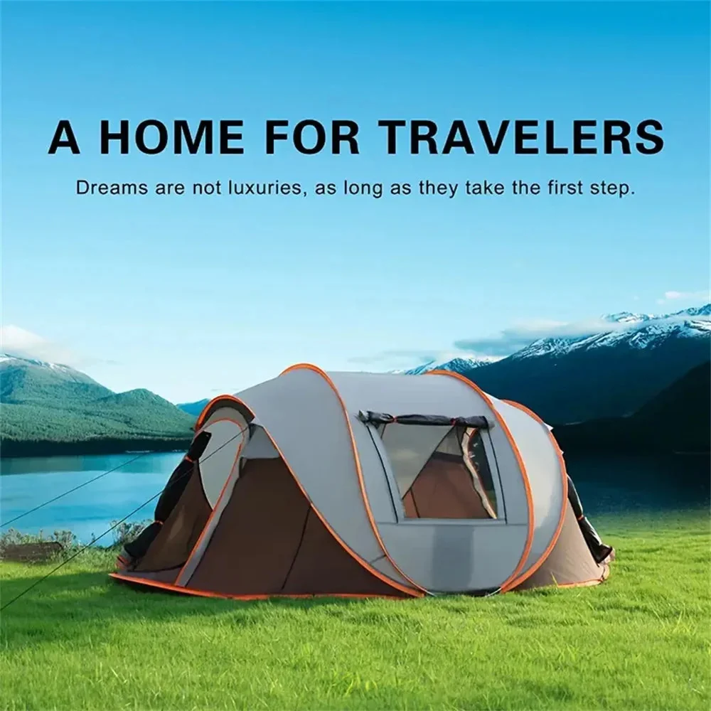 Versatile PUXI 5–8 Person Quick Pop-Up Boat Tent – Waterproof Automatic Camping Tent Next-Generation
