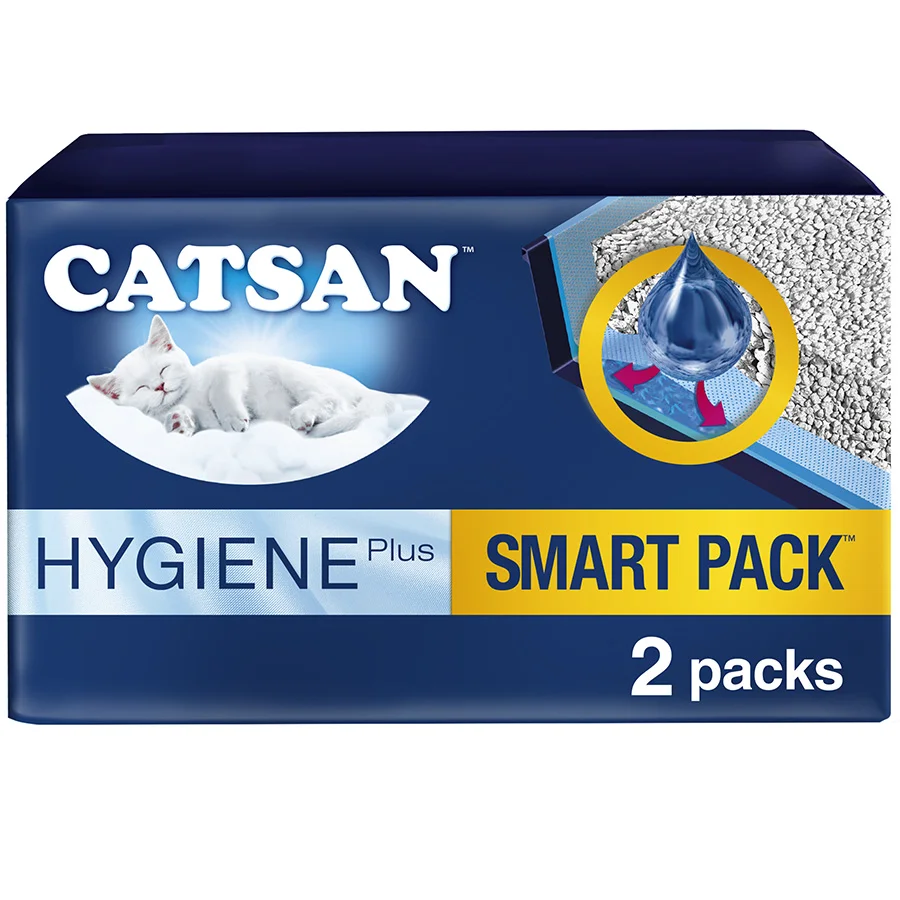 Modern Catsan Hygiene Inlays Dust- Cat Litter Liner 8L Reusable