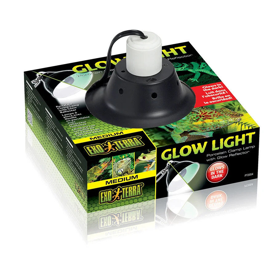 Dependable Exo Terra Glow Light Clamp Lamp with Reflector Medium Smart