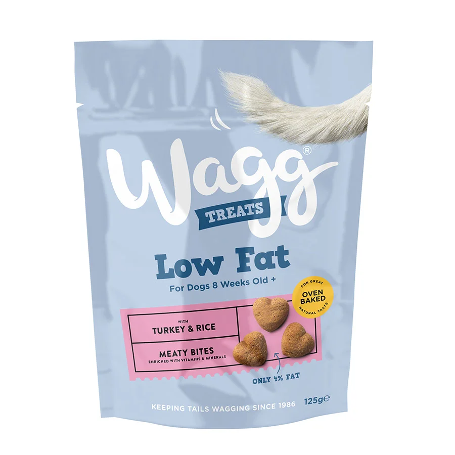 Genuine Wagg Low Fat Dog Treats 125g Fast