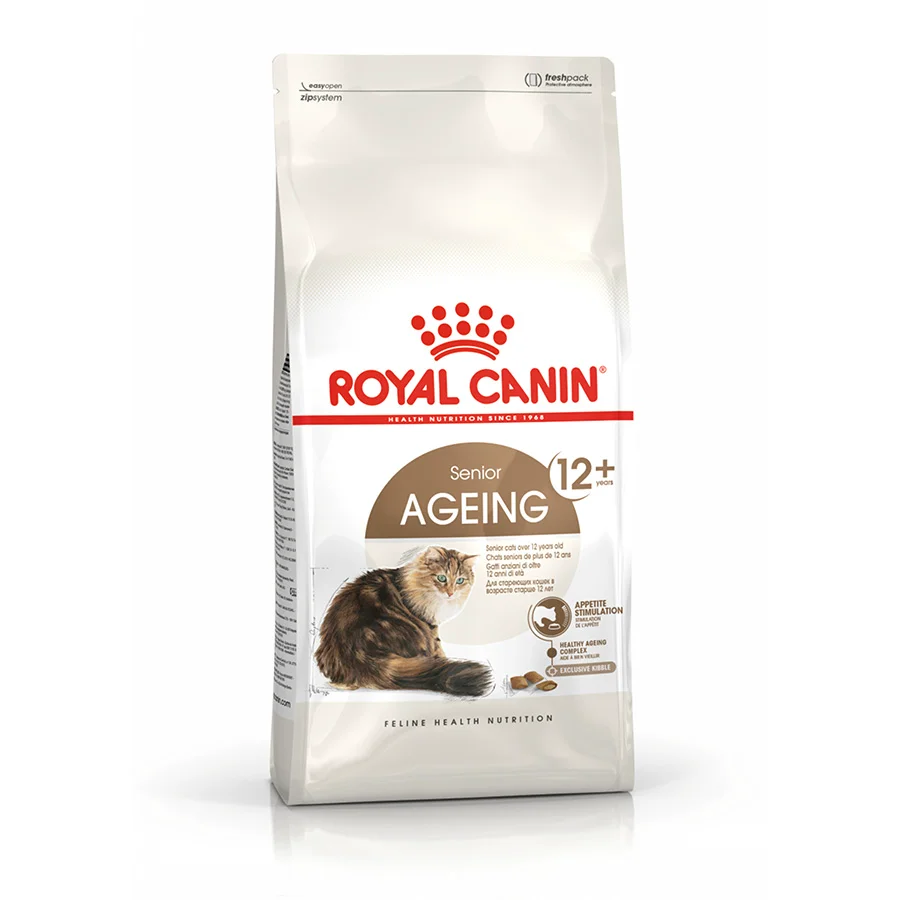 Prestigious Royal Canin Feline Ageing 12 Dry Adult Cat Food Recyclable