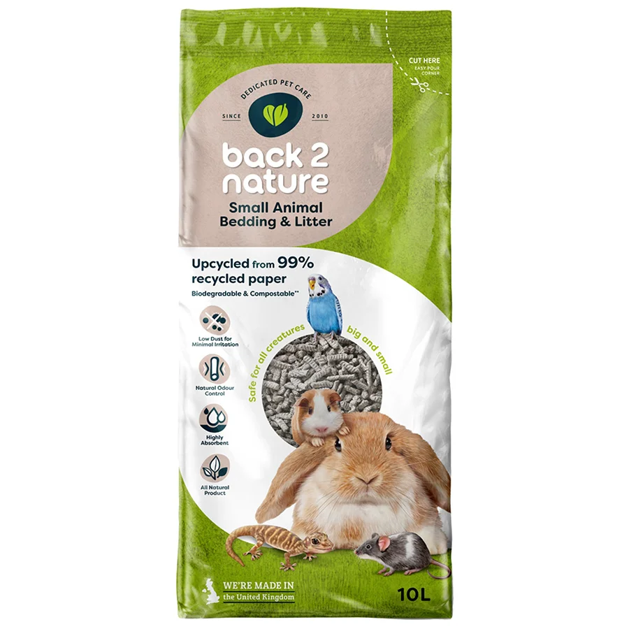 Trusted Back 2 Nature Small Animal Bird Bedding Litter 10L Fast