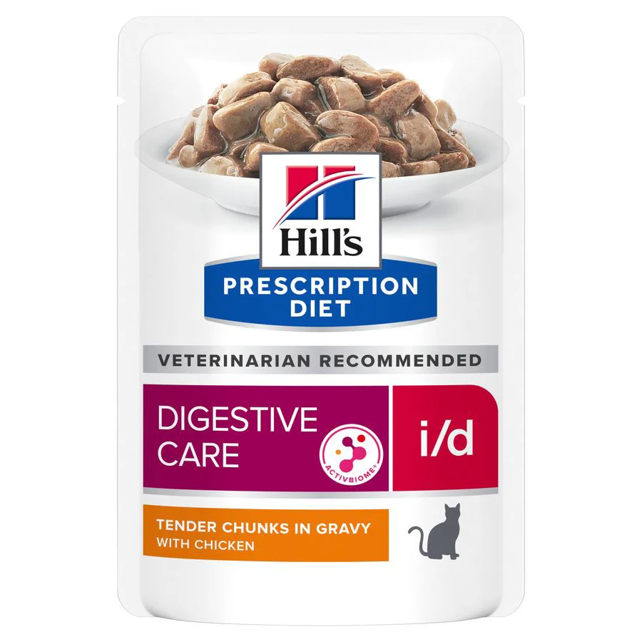 Top-Quality Hill x27 s Prescription Diet Digestive Care Wet Cat Food with Chicken 12x85g Premium Material