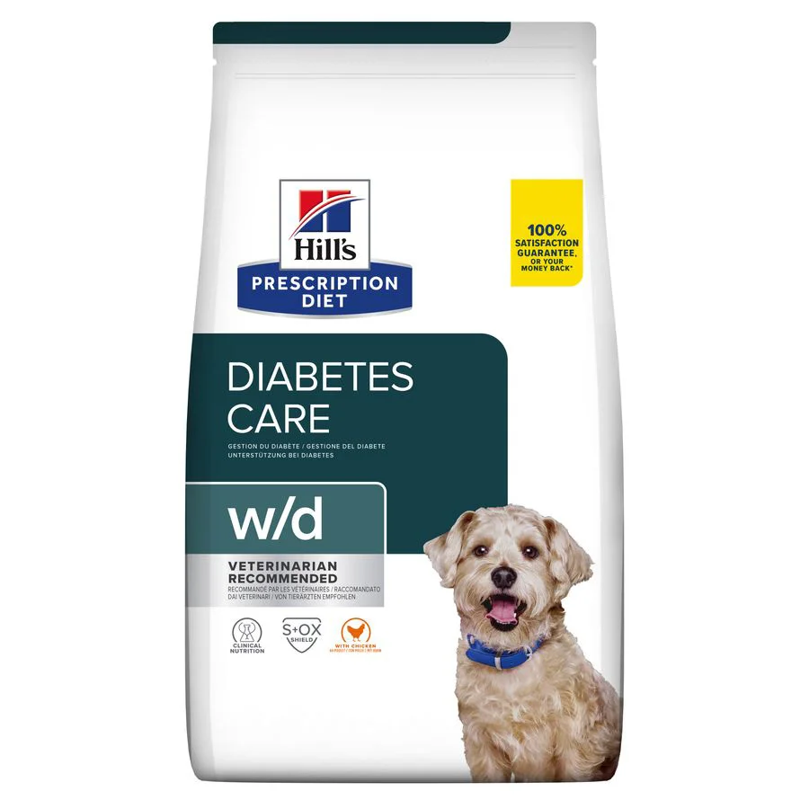 Lightweight Hill x27 s Prescription Diet Diabetes Care Adult Dry Dog Food Chicken 1.5kg Flexible
