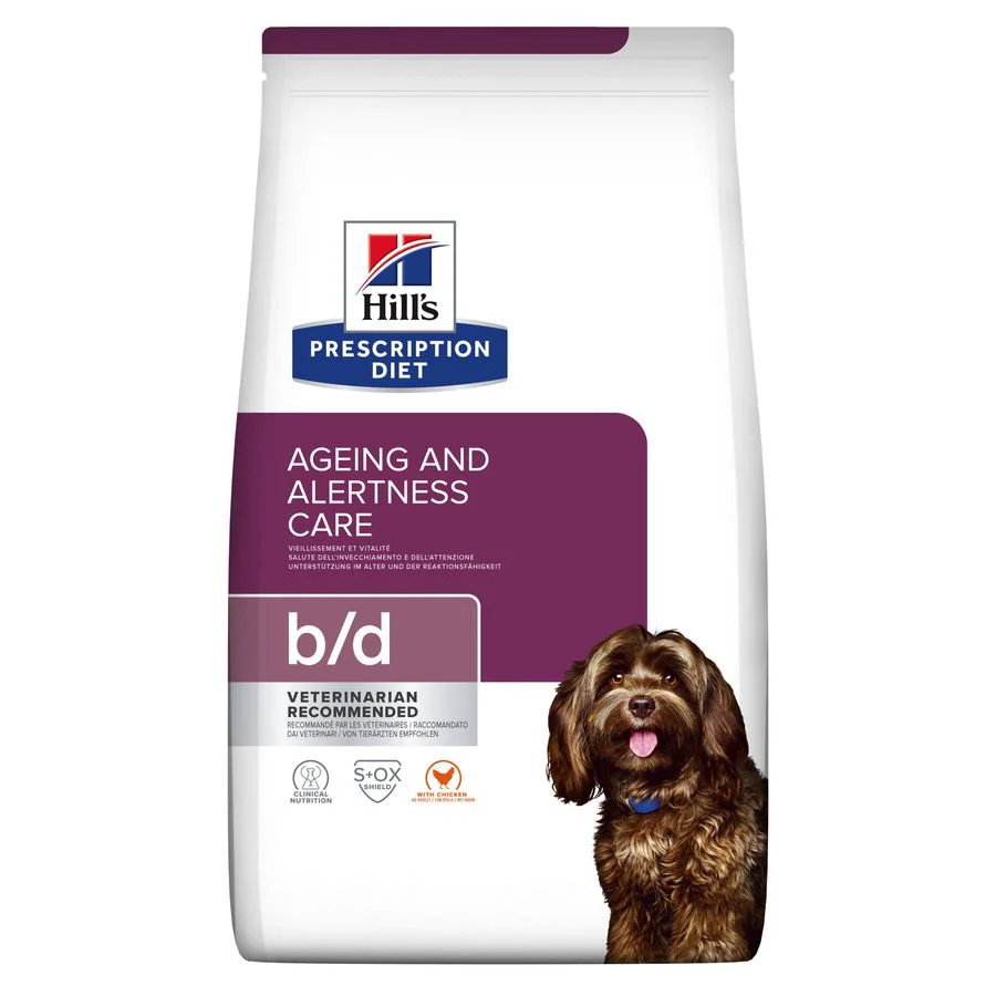 Functional Hill x27 s Prescription Diet Brain Ageing Care Adult Dry Dog Food Chicken 12kg Trusted