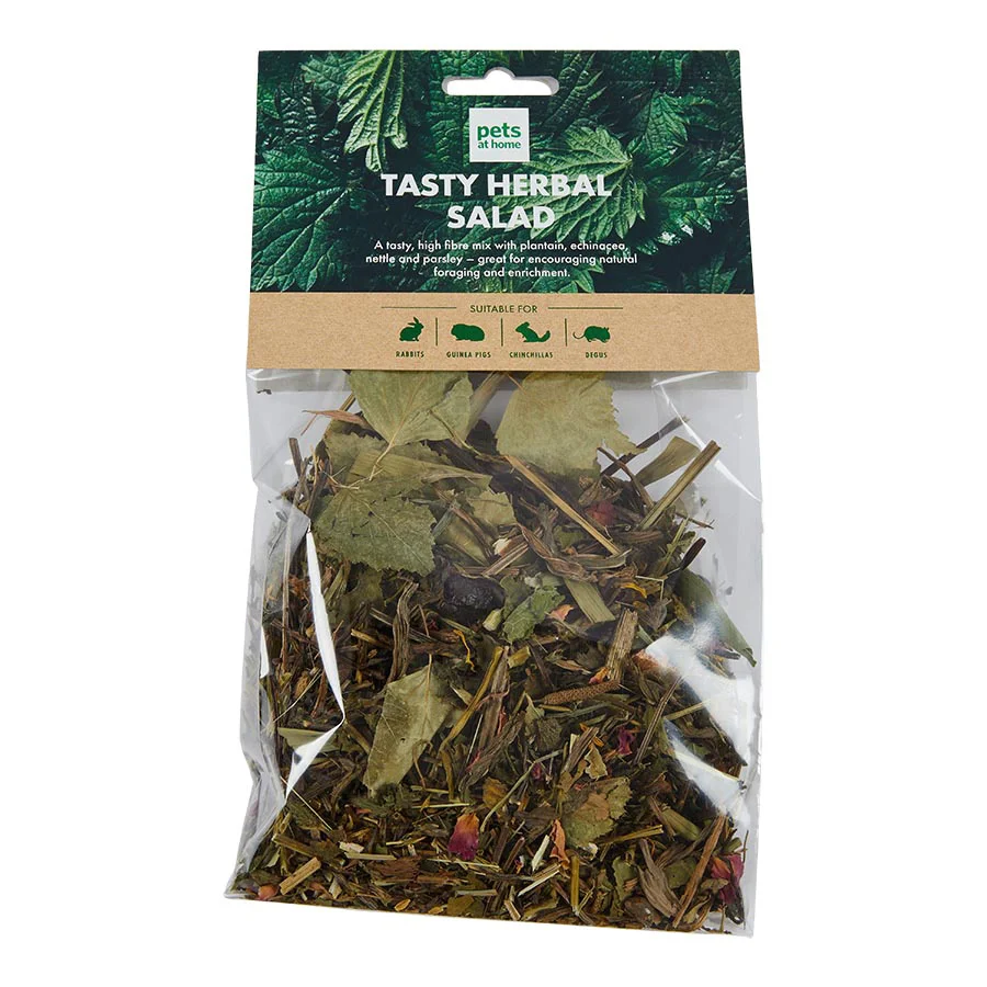 Fashionable Pets at Home Small Animal Herbal Salad Treats 100g Proven