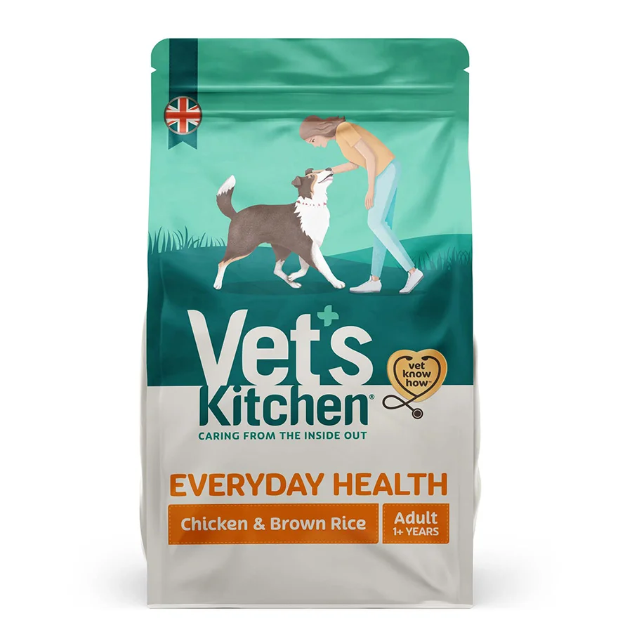 Quality Vet x27 s Kitchen Everyday Health Adult Dry Dog Food Chicken Brown Rice 7.5kg Authentic