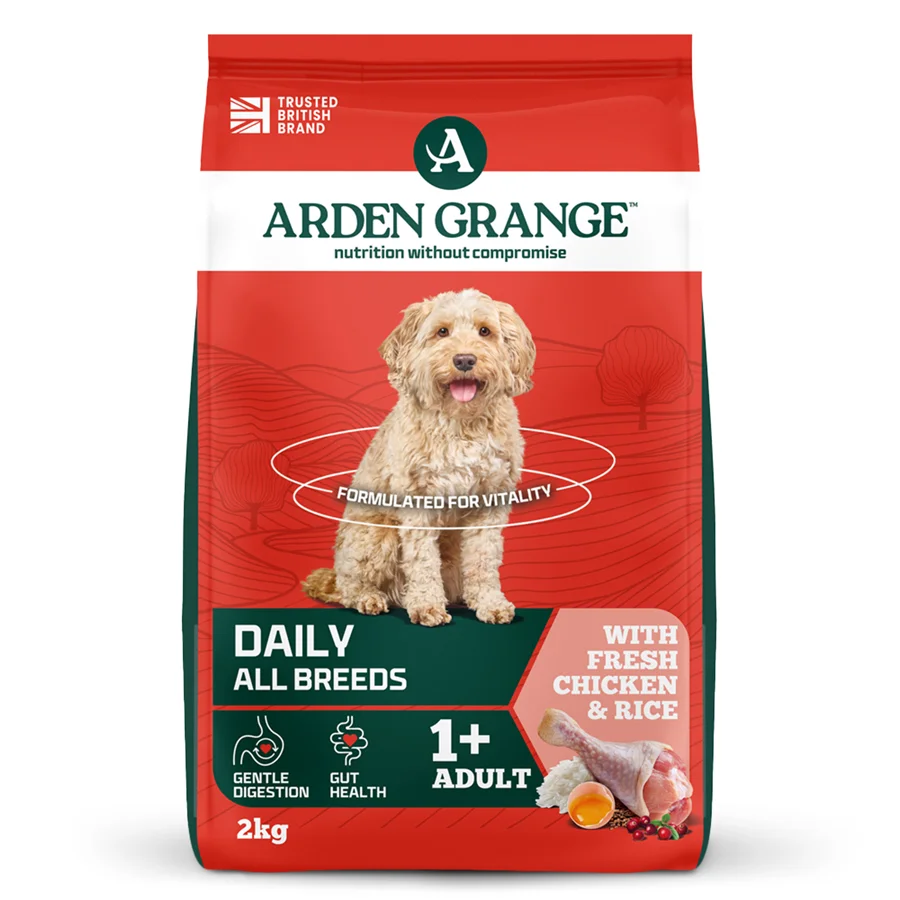 Proven Arden Grange Adult Dry Dog Food with Chicken Rice Flexible