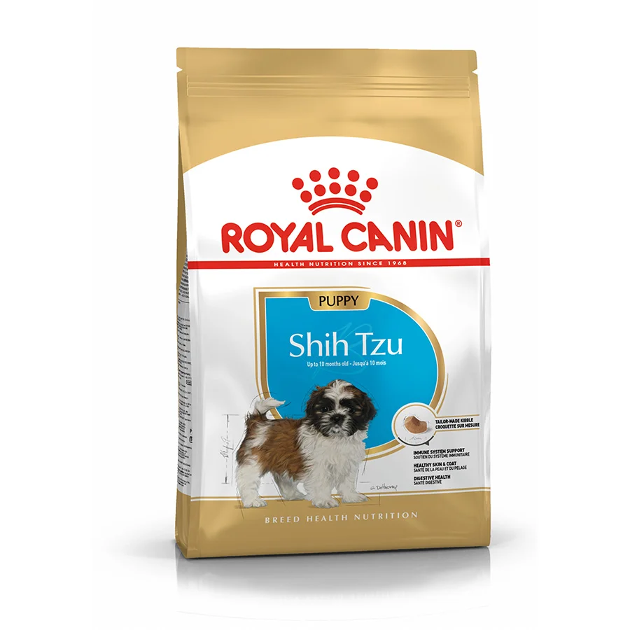 Modern Royal Canin Shih Tzu Puppy Dry Dog Food 1.5kg User-Friendly