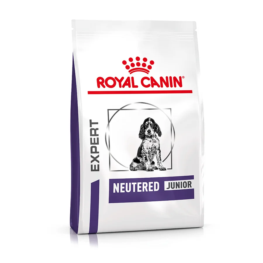 Optimized Royal Canin Expert Neutered Junior Dry Dog Food 10kg Elite