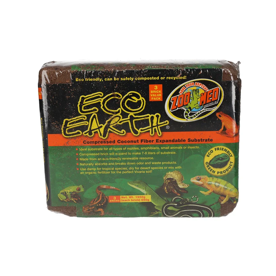 Luxury Zoo Med Eco Earth 3 Pack Dependable