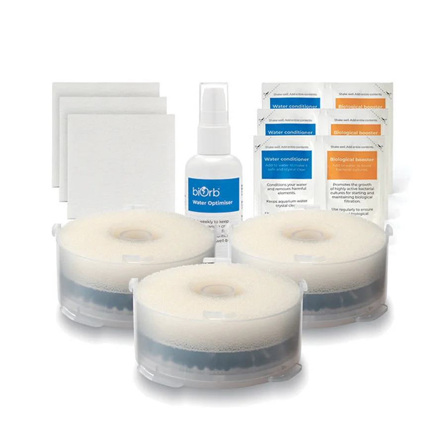 First-Class BiOrb Service Kit With Water Optimiser 3 Pack Easy-to-Use
