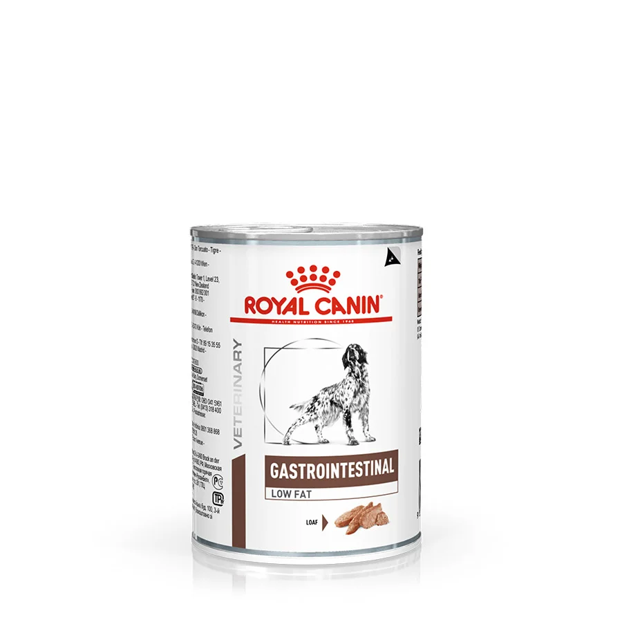 Comfortable Royal Canin Vet Gastrointestinal Low Fat Wet Adult Dog Food 12x410g Premium