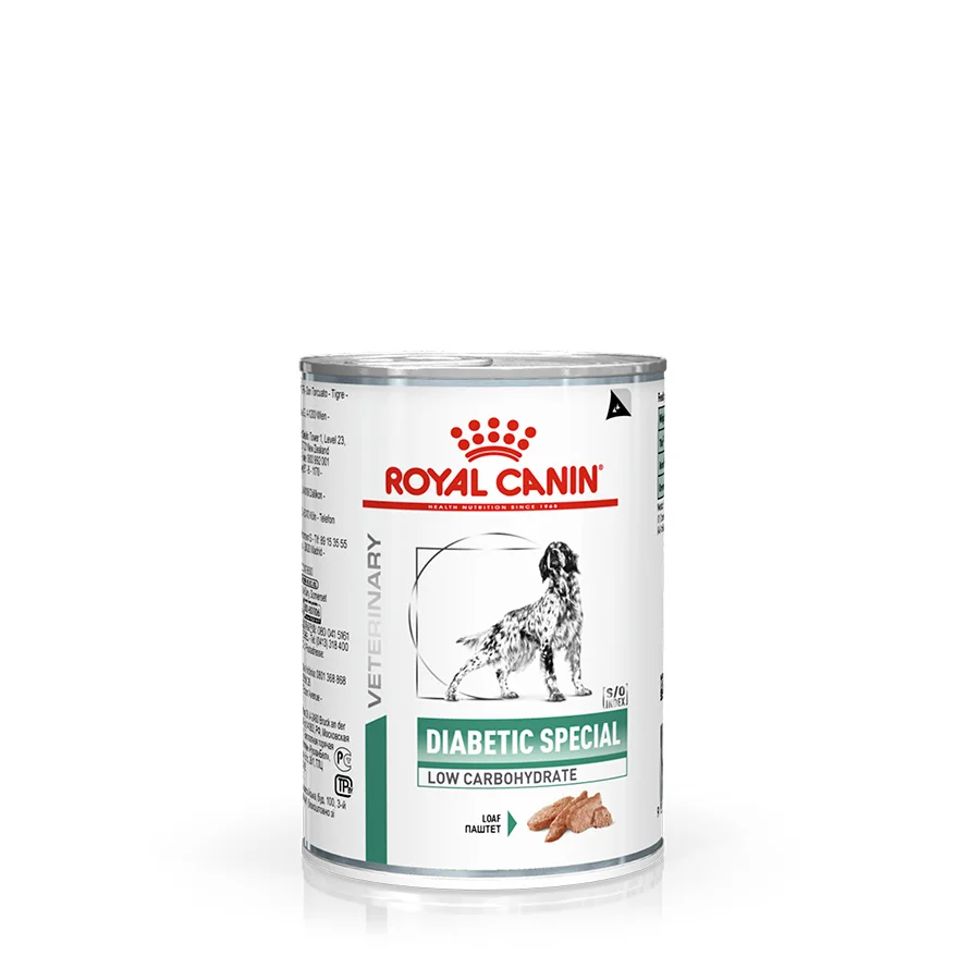 Environmentally Friendly Royal Canin Veterinary Diabetic Special Adult Wet Dog Food 12x410g Fine Crafted