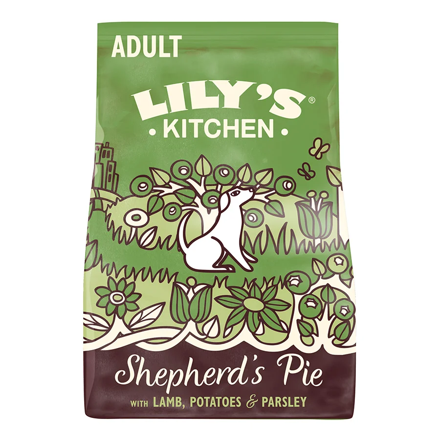 Sophisticated Lily x27 s Kitchen Shepard x27 s Pie Adult Dry Dog Food Lamb 2.5kg Prestigious