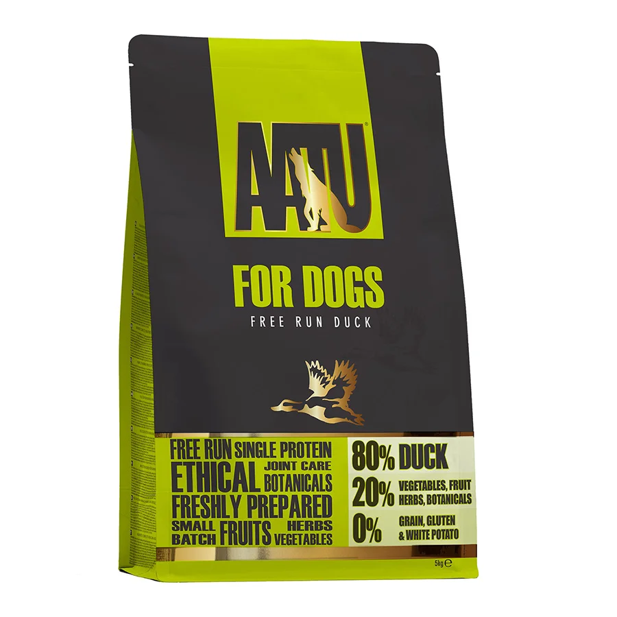 Crafted AATU 80 20 Adult Dry Dog Food Run Duck 5kg Environmentally Friendly