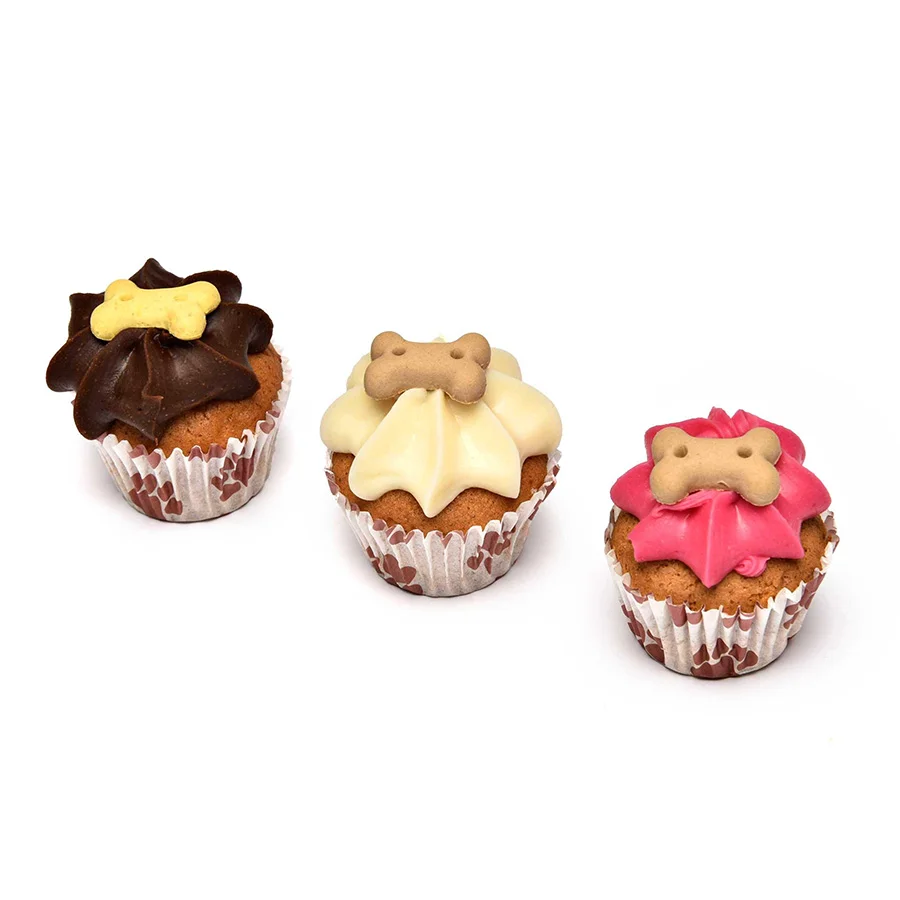 Convenient Barking Bakery Mini Iced Trios For Dogs 38g Enhanced