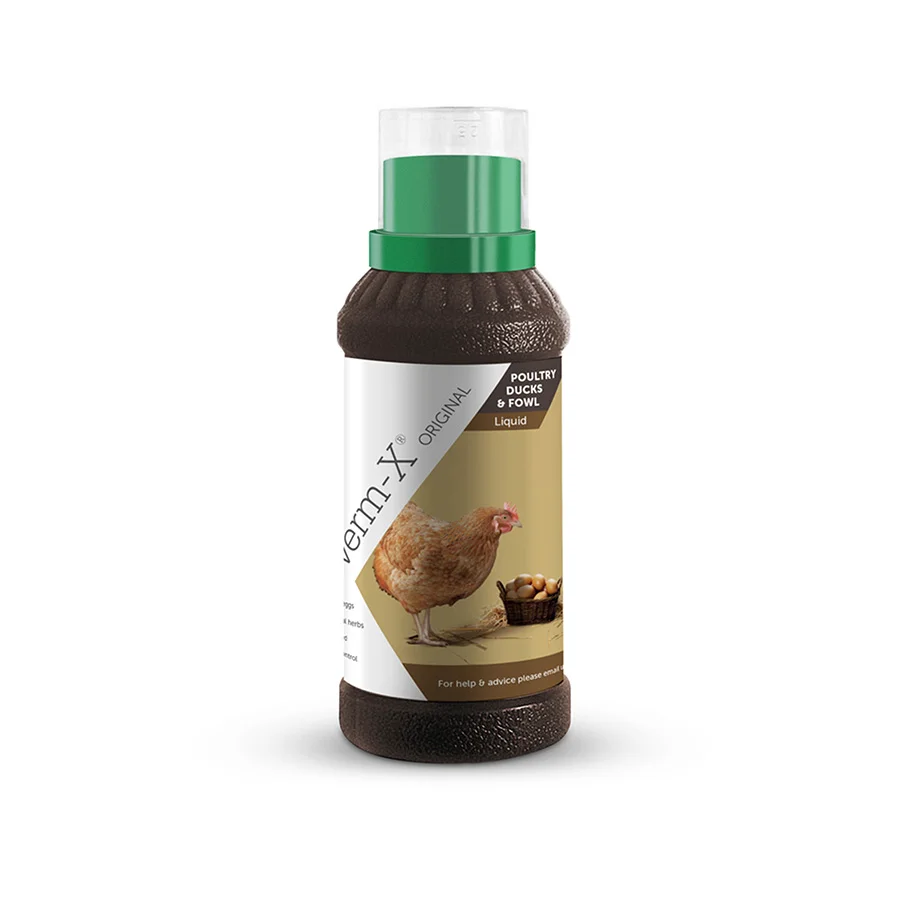 Official Verm-X Liquid for Poultry 250ml Unique