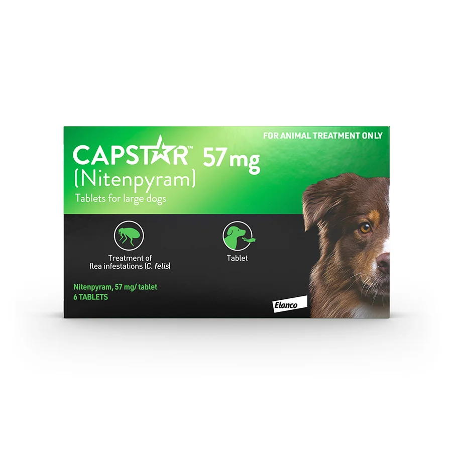 High-Quality Capstar Flea Treatment Tablet for Medium Large Dogs 6 Pack Excellent