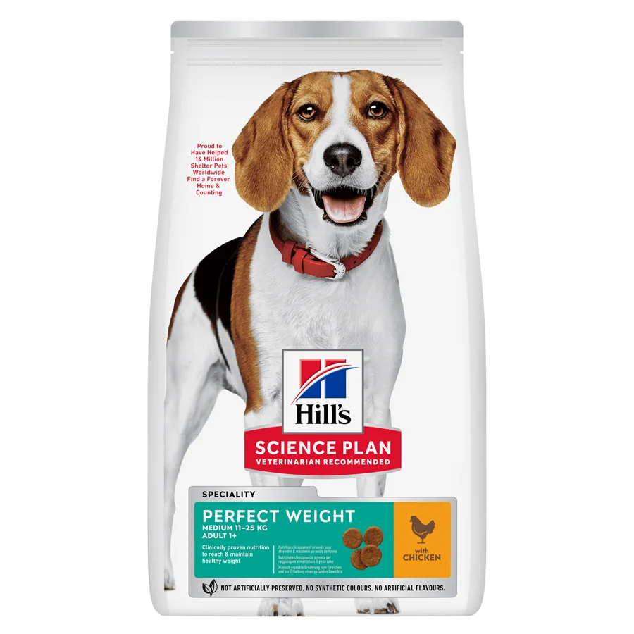 Safe Hill x27 s Science Plan Weight Medium Breed Adult Dry Dog Food Chicken 2kg Proven