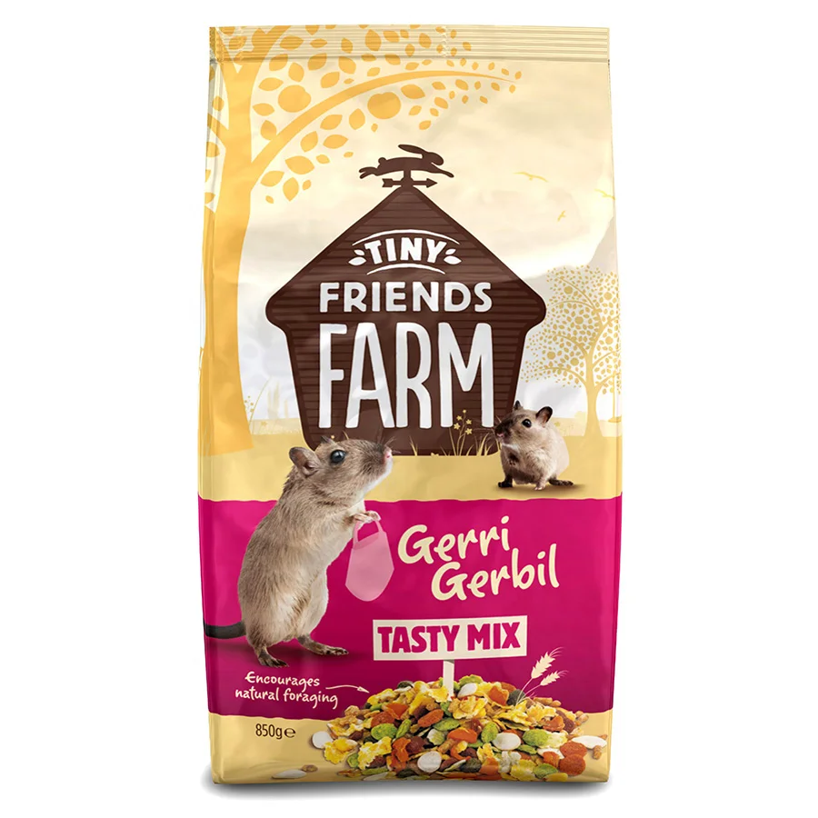 Smooth Tiny Friends Farm Gerri Gerbil Food 850g Exclusive