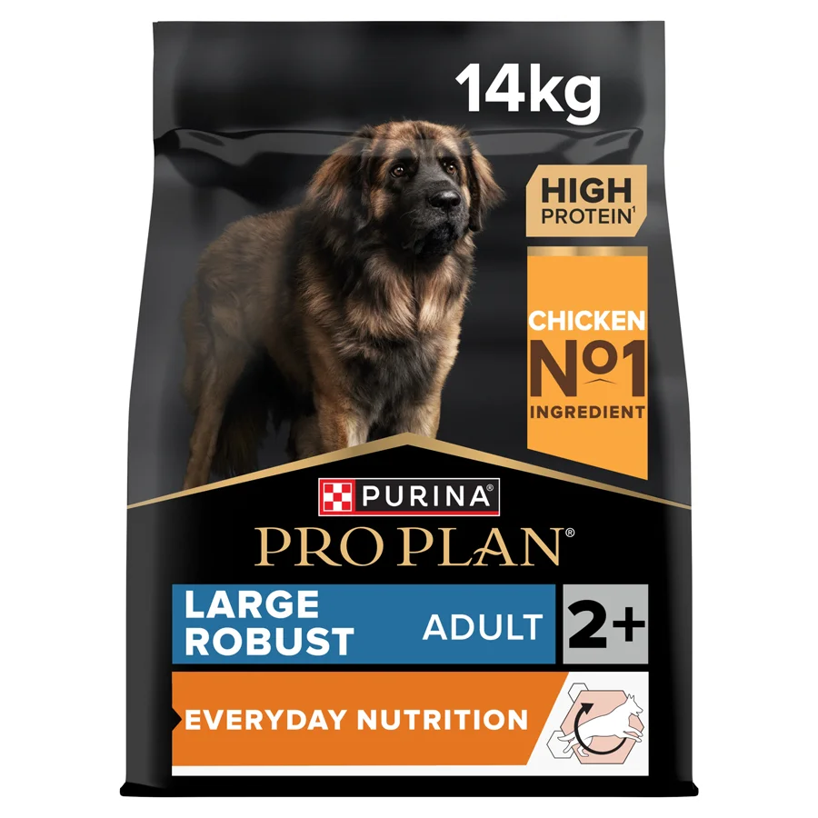 Contemporary Pro Plan Everyday Nutrition Large Robust Adult Dry Dog Food Chicken 14kg Fast
