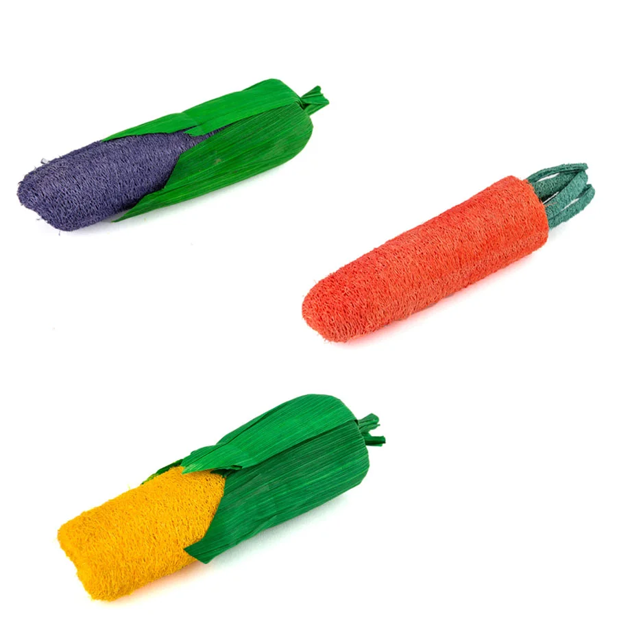 Verified Pets at Home Small Animal Loofah Veg Chew Healthy