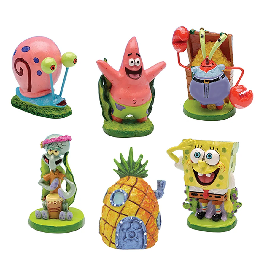 Soft SpongeBob Squarepants Tank Ornament Mini Expertly Made
