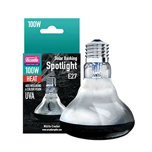 World-Class Arcadia Solar Basking Spotlight 100W Crafted