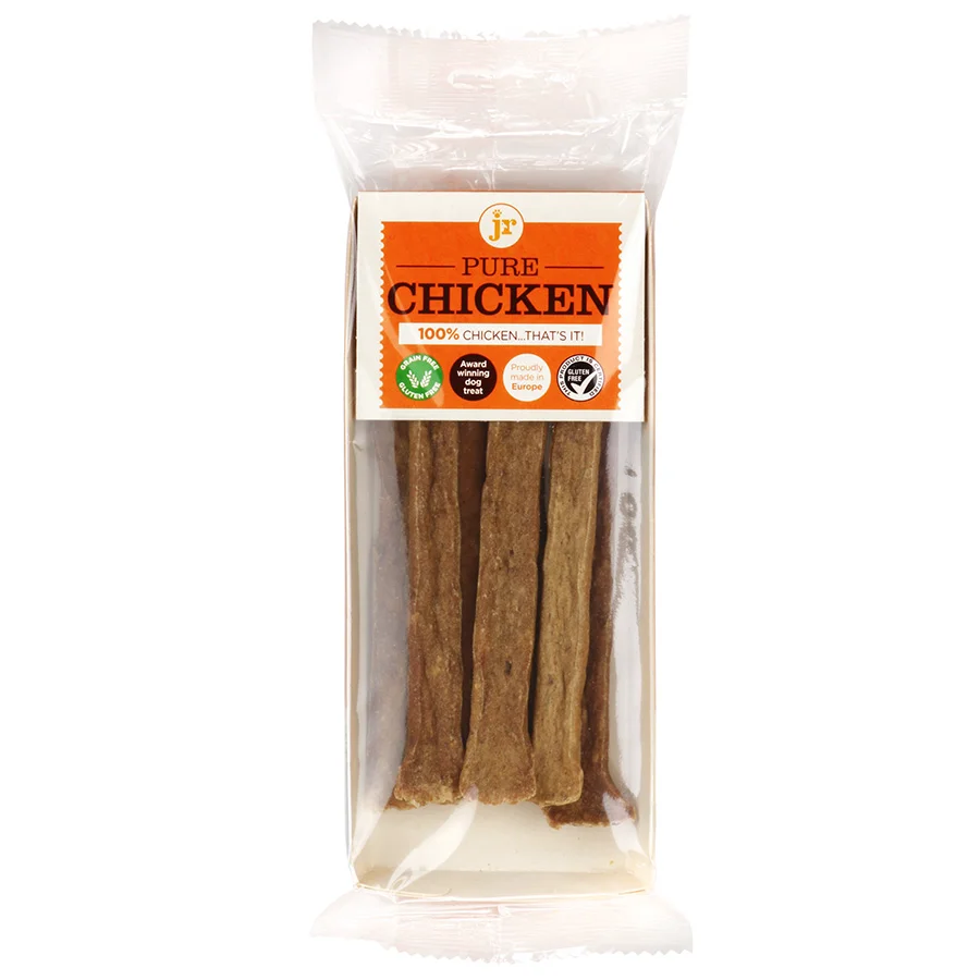 Healthy JR Pet Products Pure Chicken Sticks Dog Treats 50g Responsible