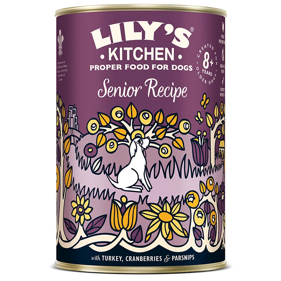 Versatile Lily x27 s Kitchen Senior Recipe Wet Dog Food Turkey 400g Official