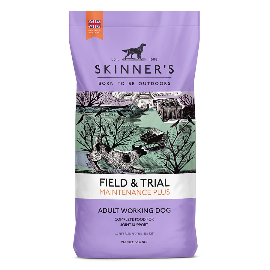 Certified Skinner x27 s Maintenance Plus Working Adult Dry Dog Food 15kg Trusted
