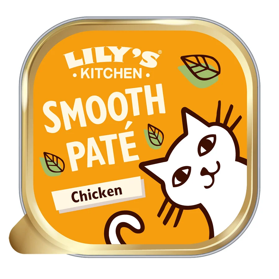 Versatile Lily x27 s Kitchen Adult Cat Wet Food Chicken Pate 85g Refined