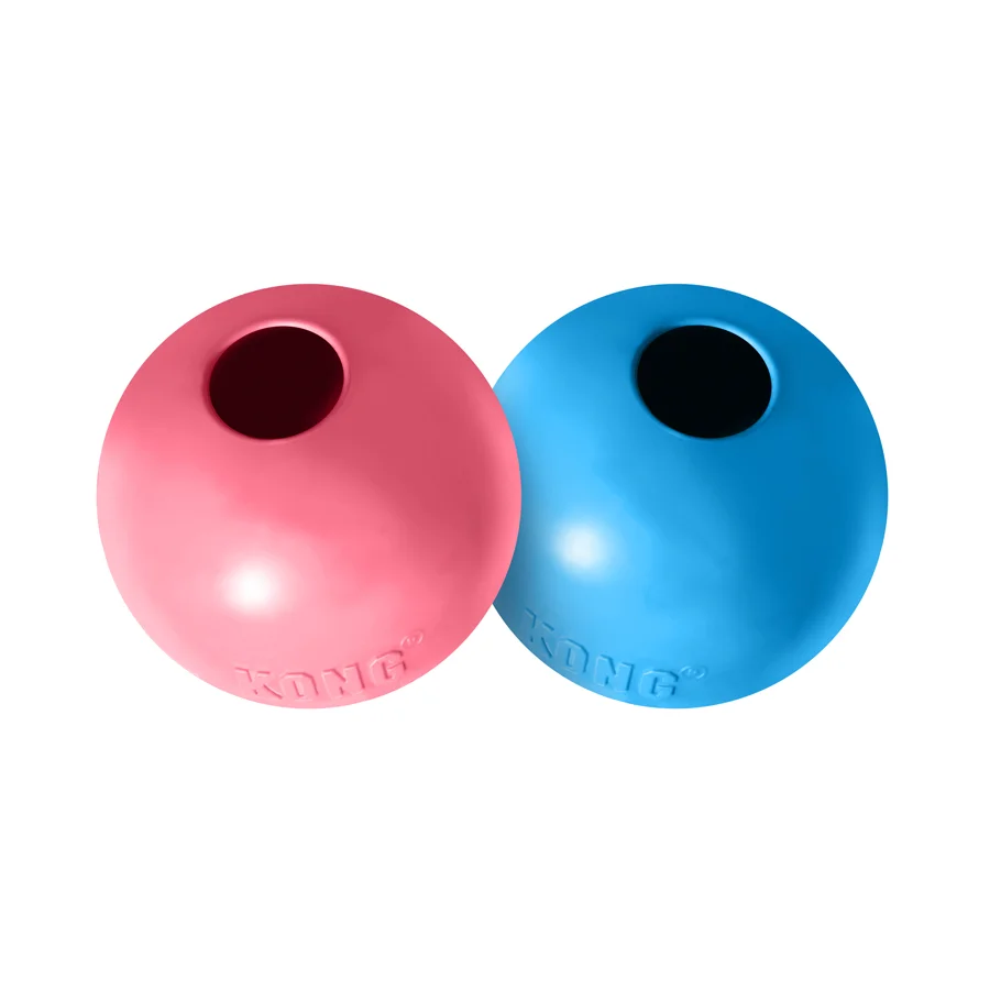 Smooth Kong Puppy Ball with Hole Dog Toy Small Modern