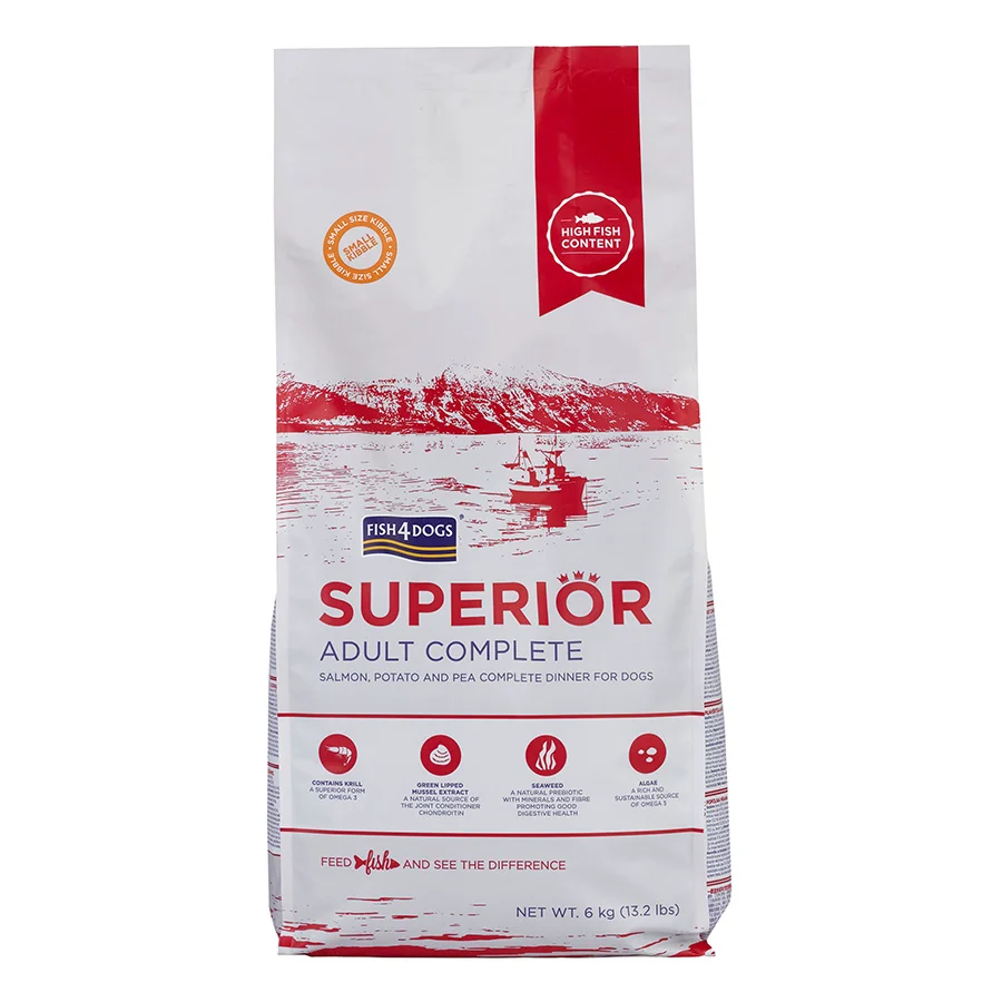 Fine Crafted Fish4Dogs Superior Complete Small Kibble Adult Dry Dog Food Salmon 6kg Genuine