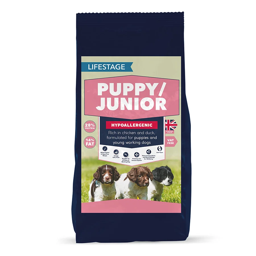 Healthy Chudleys Puppy Junior Dry Dog Food Chicken 2.5kg Lightweight