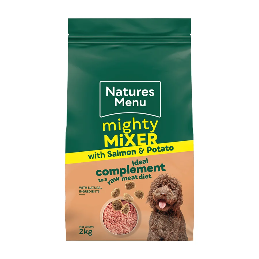 Classic Natures Menu Mighty Mixer with Salmon Potato Dog Food 2kg Powerful