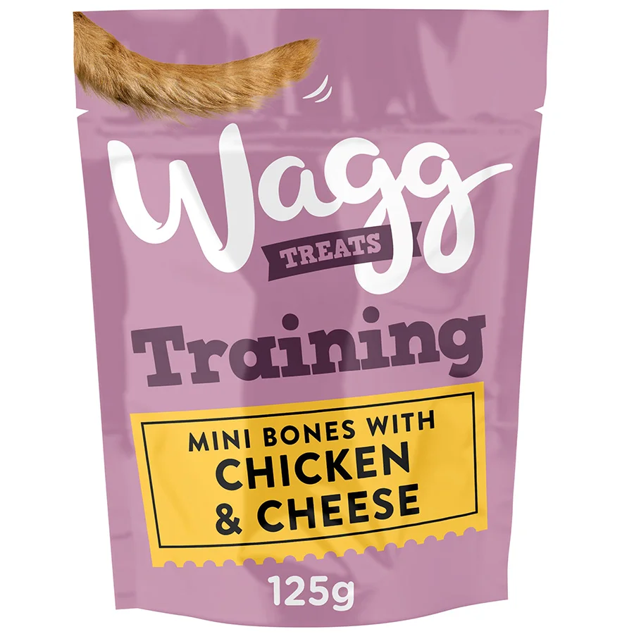 Functional Wagg Dog Training Treats With Chicken Cheese 125g Exceptional
