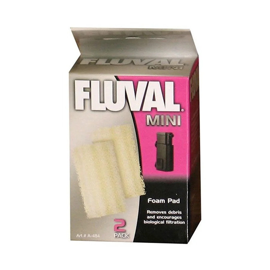 Breathable Fluval Mini Foam Insert 2 Pack Pure
